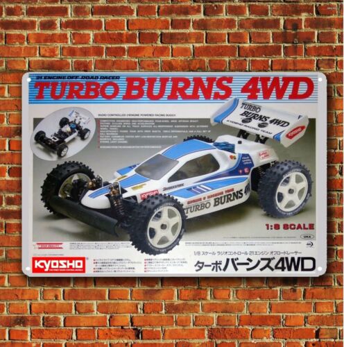 Vintage Fashion Posters - Metal Poster Vintage Rc Car Wall
