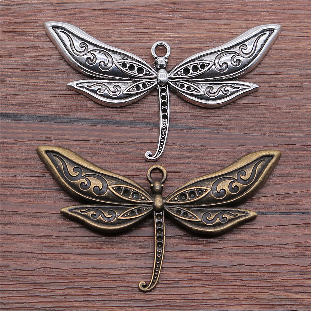 Vintage Fashion Theme - WYSIWYG 1pcs 80x47mm 2 Colors Antique