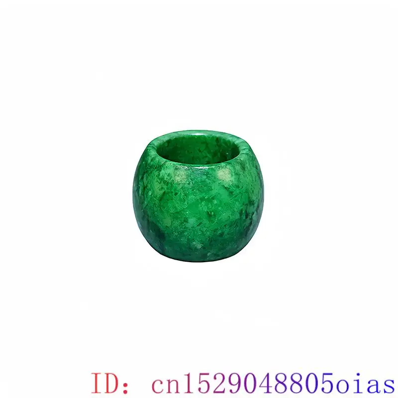 22mm Green Real Jade Rings for - огляд і ціна Vintage Fashion Rings