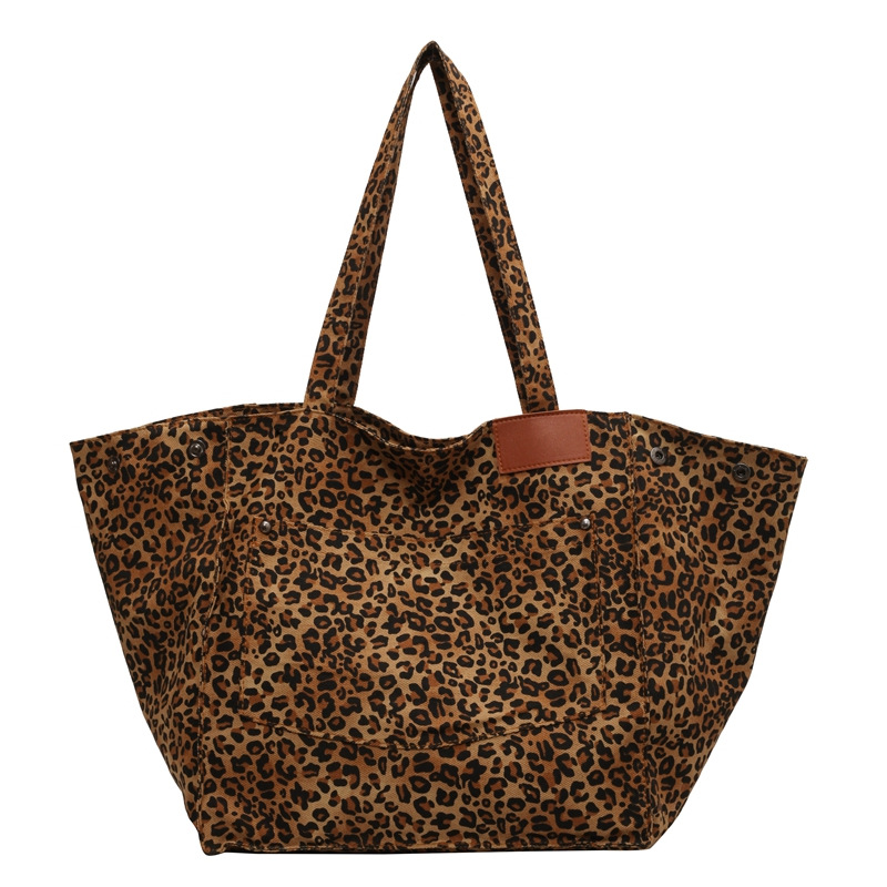 Leopard Pattern Tote Bag Vinta - огляд і ціна Vintage Fashion Shop