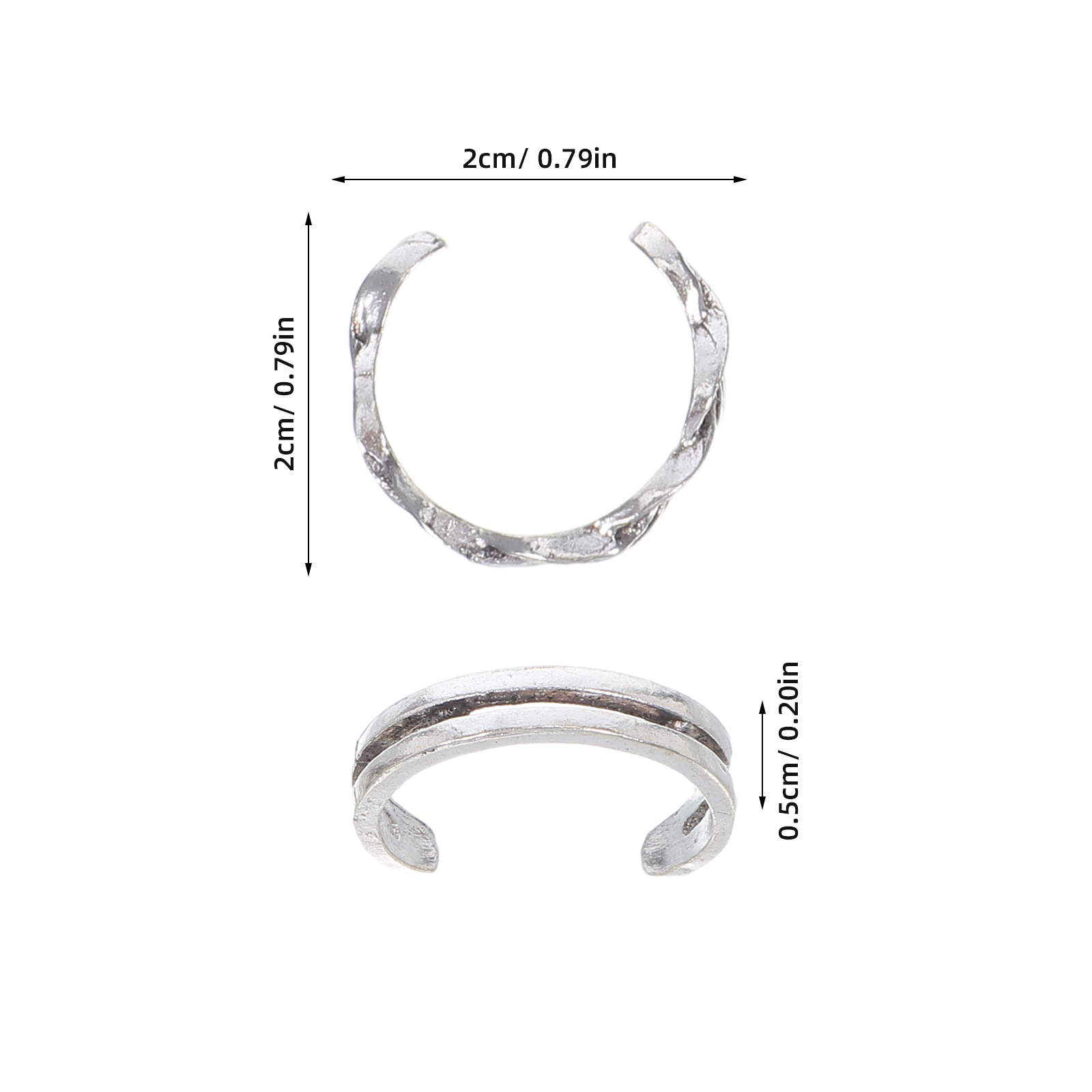 12Pcs Adjustable Vintage Fashi - огляд і ціна Vintage Fashion Rings