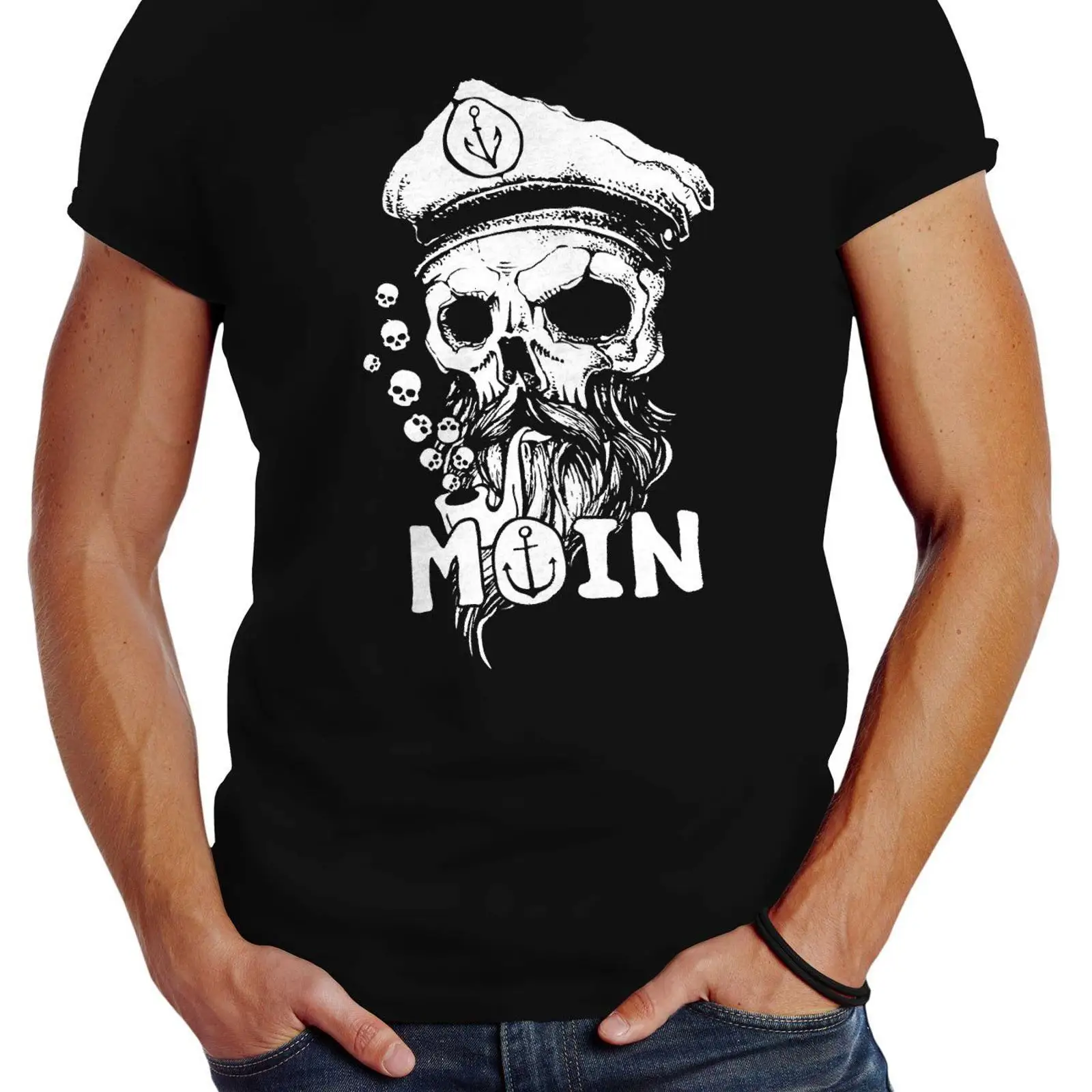Neverless Print T Shirt Herren - огляд і ціна Vintage Fashion Hamburg