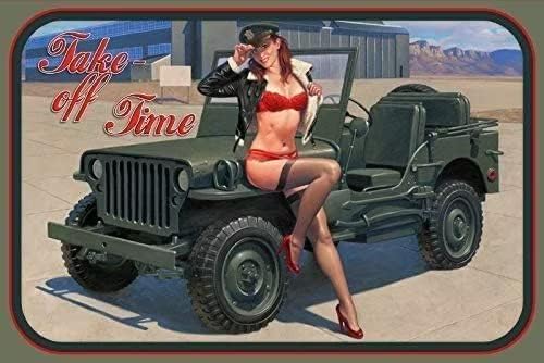 Vintage Metal Tin Sign Pinup G - огляд і ціна Vintage Fashion Posters