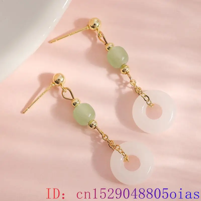 Natural Real Jade Ring Earring - огляд і ціна Vintage Fashion Rings