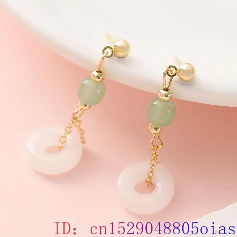Natural Real Jade Ring Earring - огляд і ціна Vintage Fashion Rings