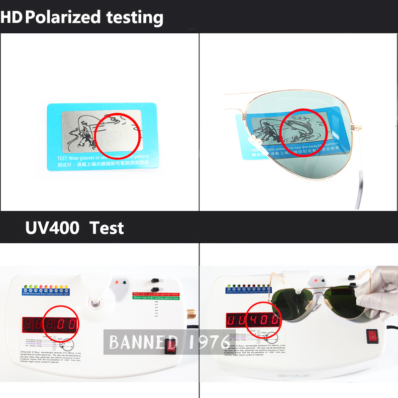 Polarized Aviation Sunglasses  - огляд і ціна Vintage Fashion Brand Names