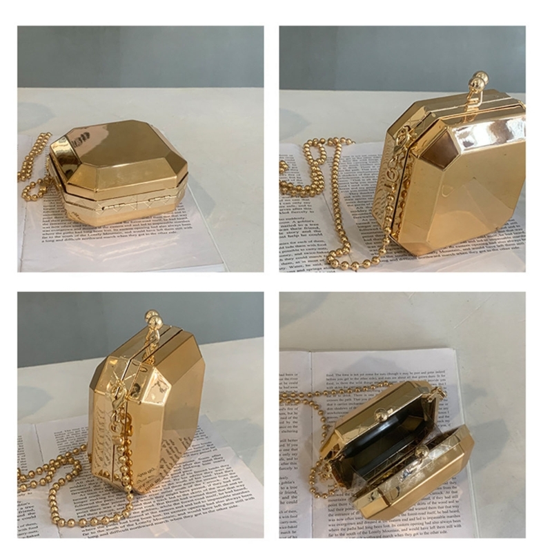Mini Luxury Gold Party Evening - огляд і ціна Vintage Fashion Shop