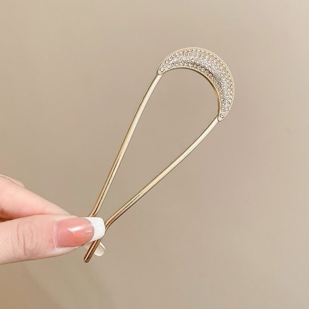 1/2pcs U-Shaped Crystal Hairpi - огляд і ціна Vintage Fashion Shop