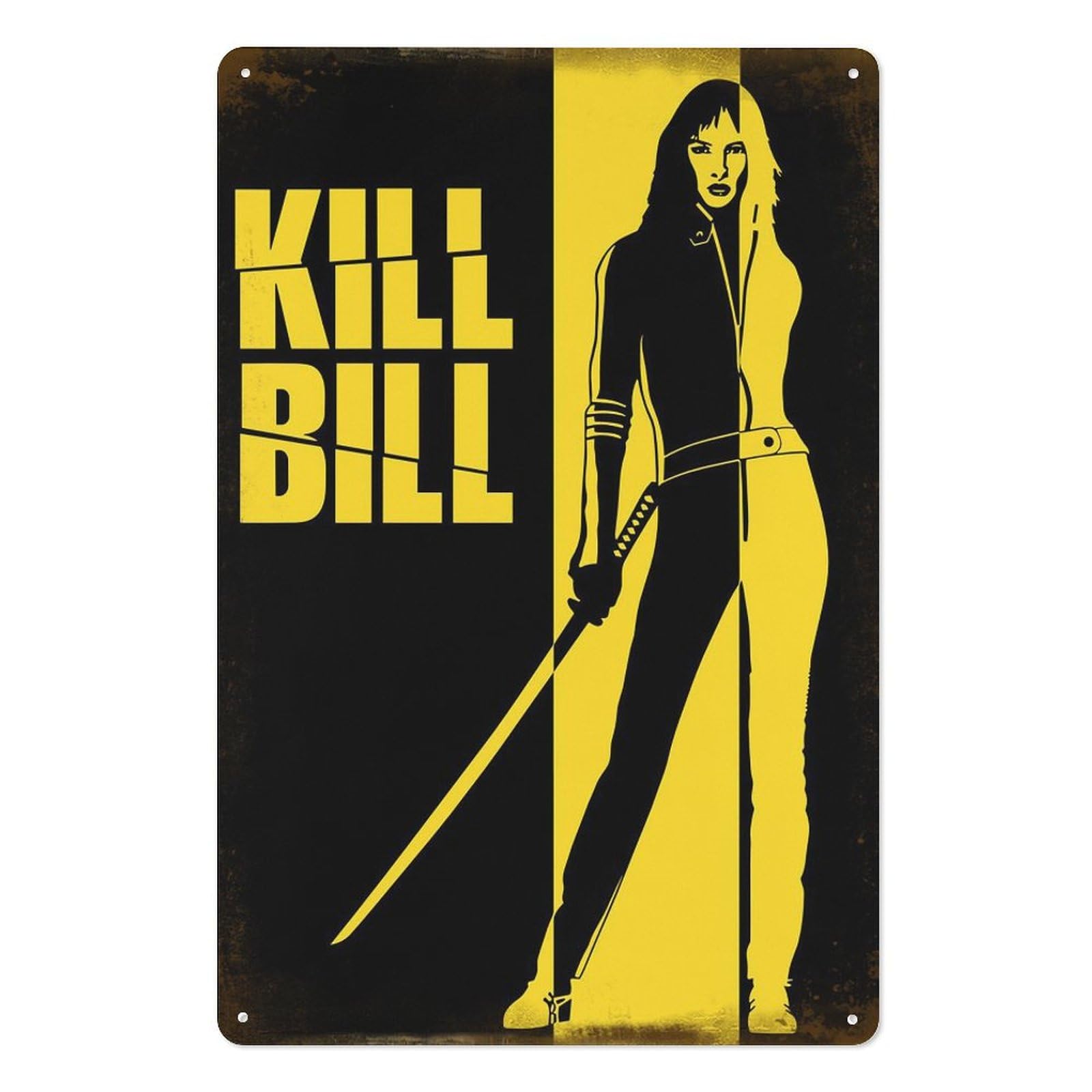 Kill Bill Movies Metal Tin Sig - огляд і ціна Vintage Fashion Posters