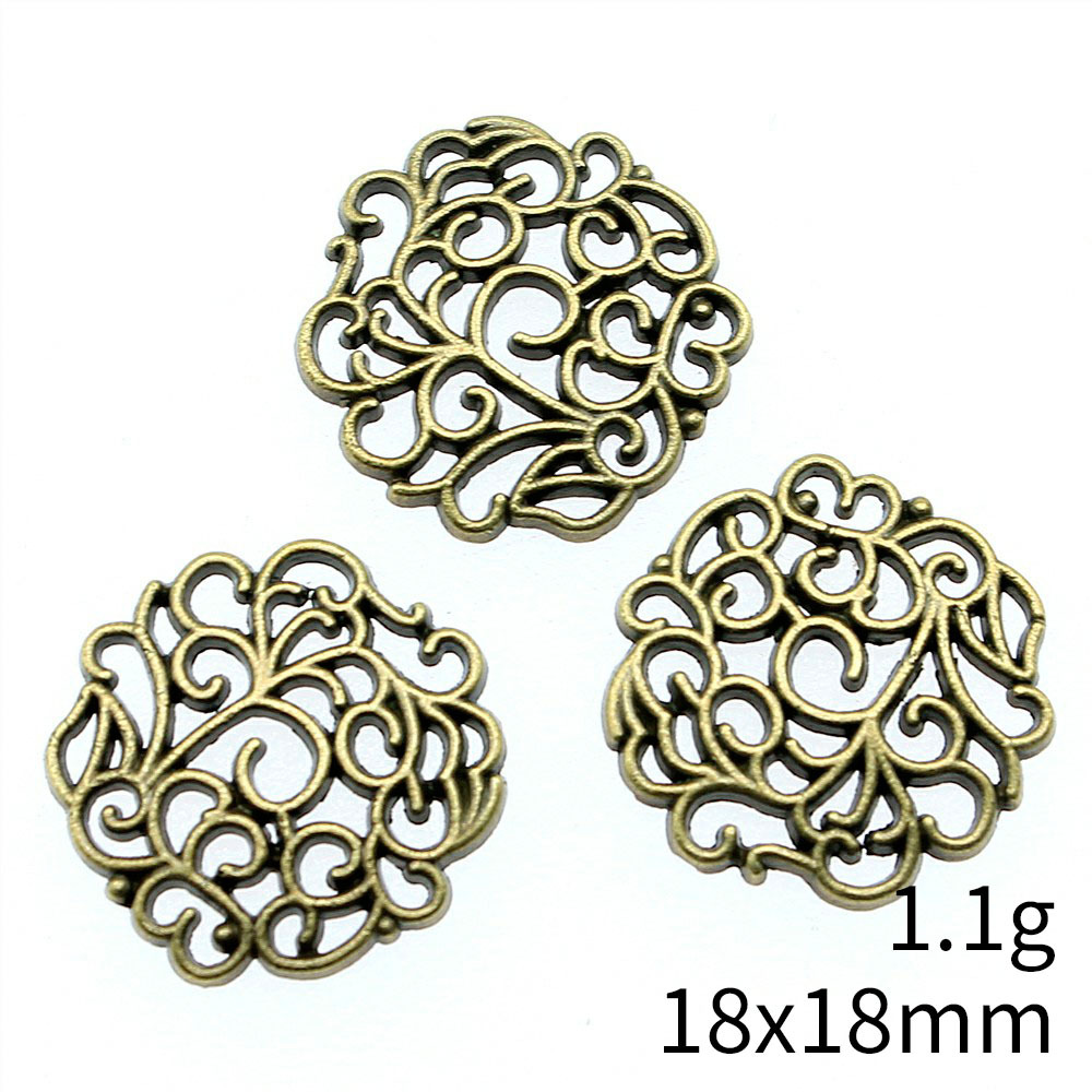 10pcs 18x18mm 2 Colors Antique - огляд і ціна Vintage Fashion Theme