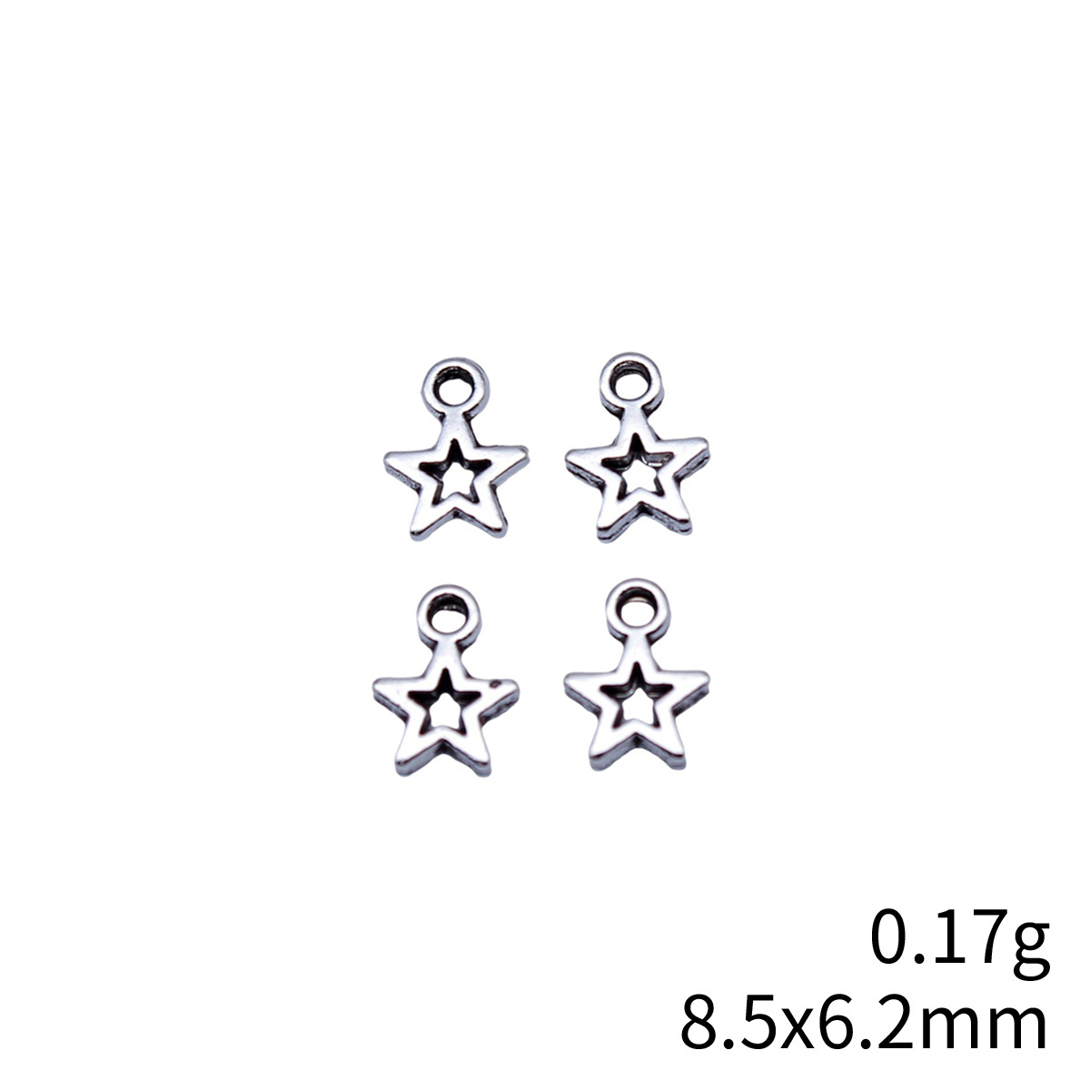 80pcs 8.5x6.2mm(0.33x0.24inch) - огляд і ціна Vintage Fashion Theme