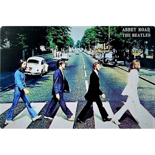 The Abbey Road Vintage Metal S - огляд і ціна Vintage Fashion Posters