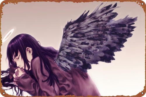 Haibane Renmei Anime Metal Tin - огляд і ціна Vintage Fashion Posters