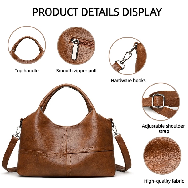 Vintage Faux Leather Tote Bag  - огляд і ціна Vintage Fashion Shop