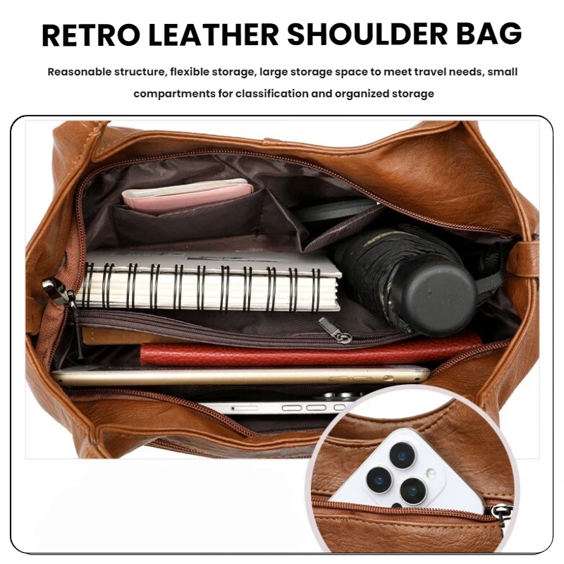 Vintage Faux Leather Tote Bag  - огляд і ціна Vintage Fashion Shop