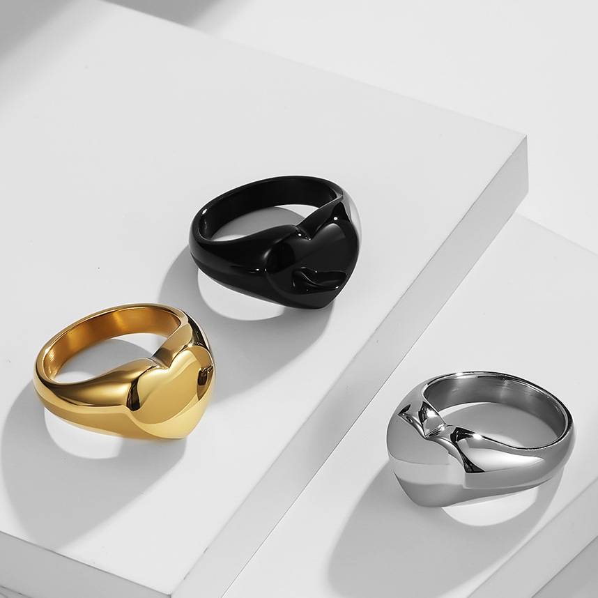 Customized Women Signet Ring C - огляд і ціна Vintage Fashion Rings
